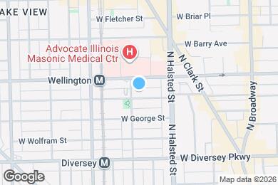 Map image of the property - 850 W Oakdale Ave