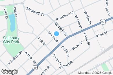 Map image of the property - 122 W 12th St