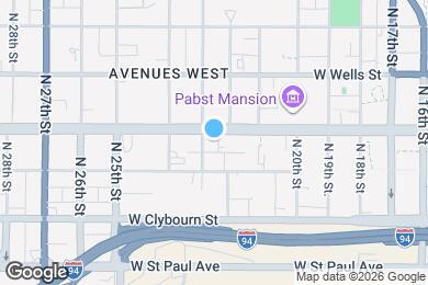 Map image of the property - 2217 W Wisconsin Ave