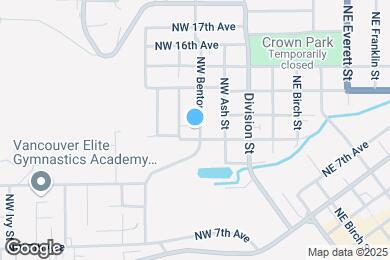 Map image of the property - 1213 NW Benton St