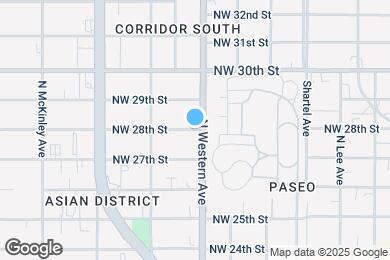 Map image of the property - 1103 NW 28th St