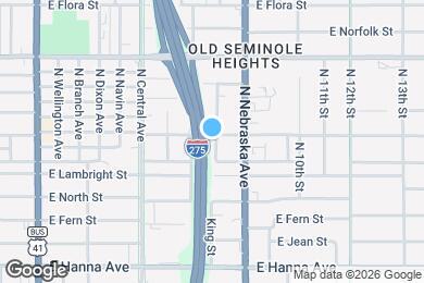 Map image of the property - 801 E Knollwood St