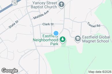 Map image of the property - 556 E Yancey St