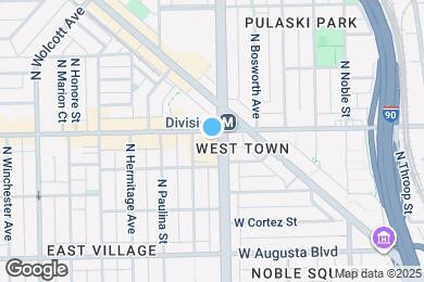 Map image of the property - 1601 W Division St
