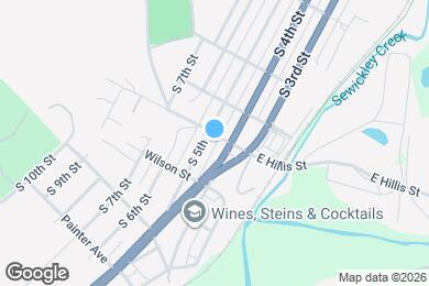 Map image of the property - 405 Hillis St