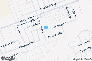 Map image of the property - 1912 Candlelight Dr