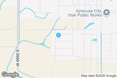 Map image of the property - 2696 W 3290 S