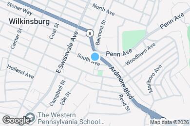 Map image of the property - 1156 1/2 South Ave