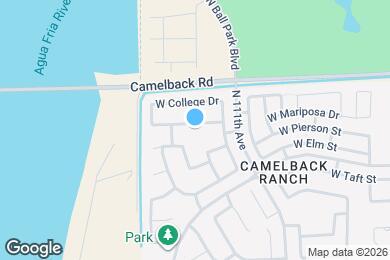 Map image of the property - 11143 W Mariposa Dr