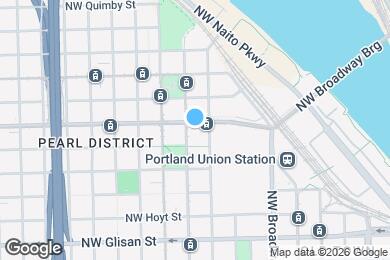 Map image of the property - 900 NW Lovejoy St