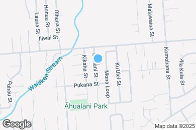 Map image of the property - 1403 Mailani St