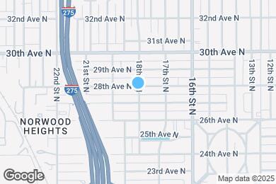 Map image of the property - 2716 18th St N