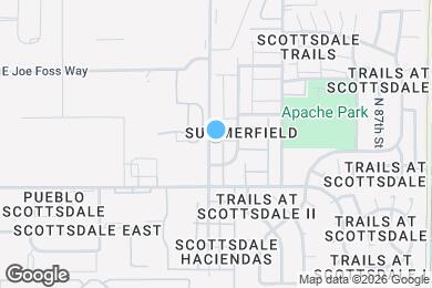 Map image of the property - 1049 N Granite Reef Rd