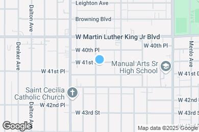 Map image of the property - 1248 W 41st St