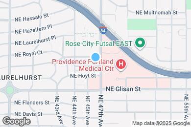 Map image of the property - 4603 NE Irving St