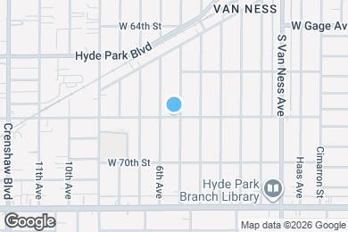 Map image of the property - 2709 W 67th St