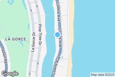Map image of the property - 5600 Collins Ave