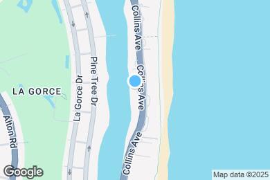 Map image of the property - 5601 Collins Ave