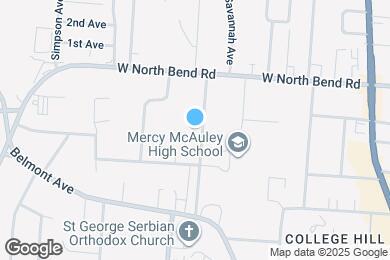 Map image of the property - 6035 Oakwood Ave
