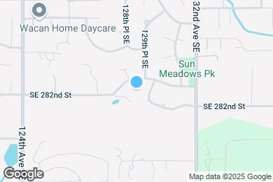 Map image of the property - 12811 SE 282nd Way