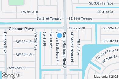 Map image of the property - 3223-3225 SW Santa Barbara Pl