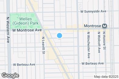 Map image of the property - 4324 N Hoyne Ave