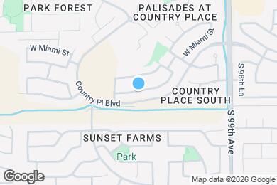 Map image of the property - 10153 West Riverside Avenue