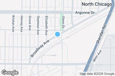 Map image of the property - 1223 Broadway Avenue