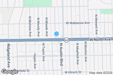 Map image of the property - 1605 N McVicker Ave