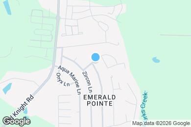 Map image of the property - 407 Morganite Ct