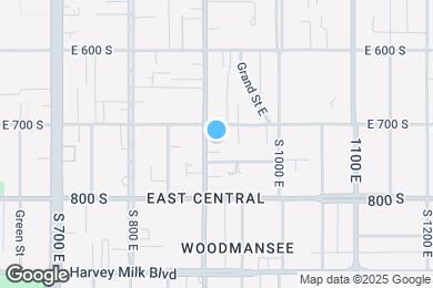 Map image of the property - 717 S 900 E