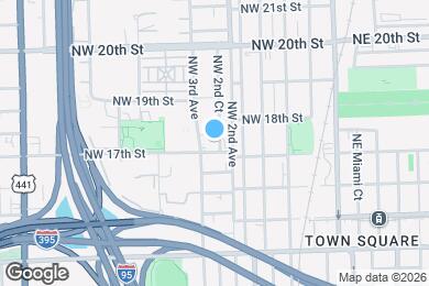 Map image of the property - 1718 NW 2nd Ct