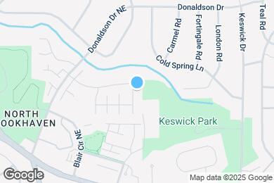 Map image of the property - 3633 Ashcroft Bend