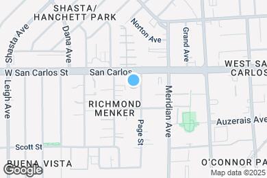 Map image of the property - Page Street Studios