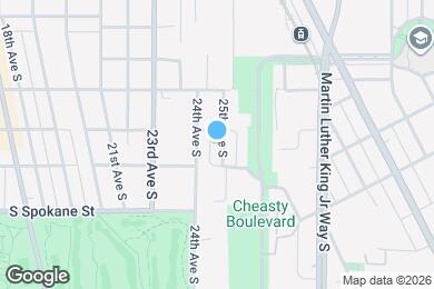 Map image of the property - 3311 25th Ave S