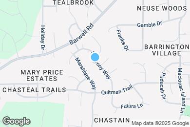 Map image of the property - 3216 Marcony Way