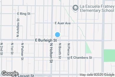 Map image of the property - 526 E Burleigh St