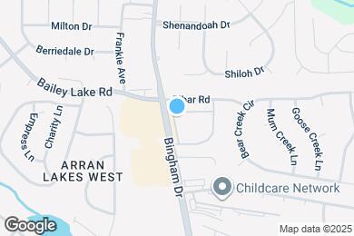 Map image of the property - 1841 Balmoral Dr