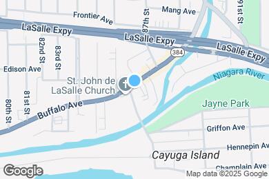 Map image of the property - 8627 Buffalo Ave