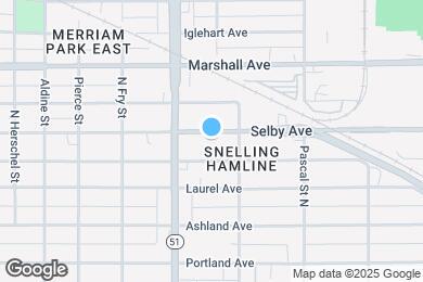 Map image of the property - 1546 Selby Ave