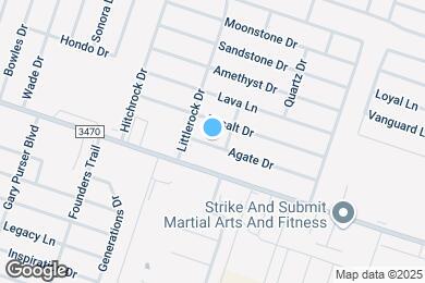 Map image of the property - 2103 Agate Dr