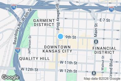 Map image of the property - 915 Broadway Apartments