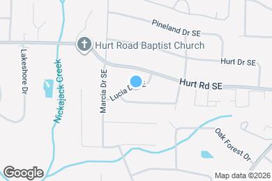 Map image of the property - 88 Lucia Dr SE