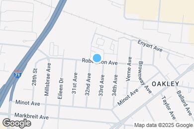 Map image of the property - 2911 Robertson Ave