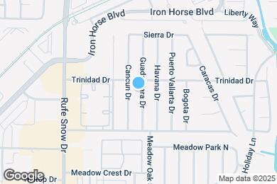 Map image of the property - 5637 Guadalajara Dr