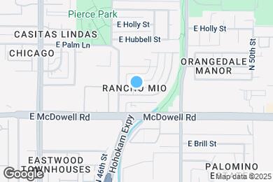 Map image of the property - 4624 E Almeria Rd