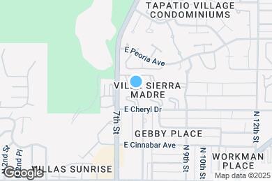 Map image of the property - 729 E Cochise Dr