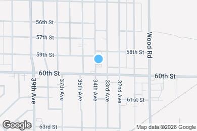 Map image of the property - 5917 34th Ave