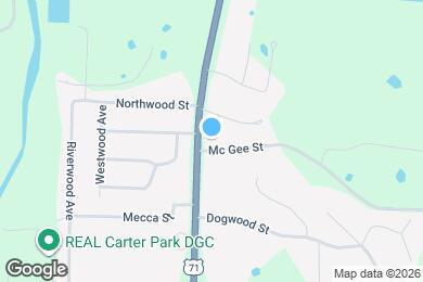 Map image of the property - 194 N Centennial Ave