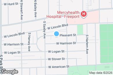 Map image of the property - 1237 W Pleasant St